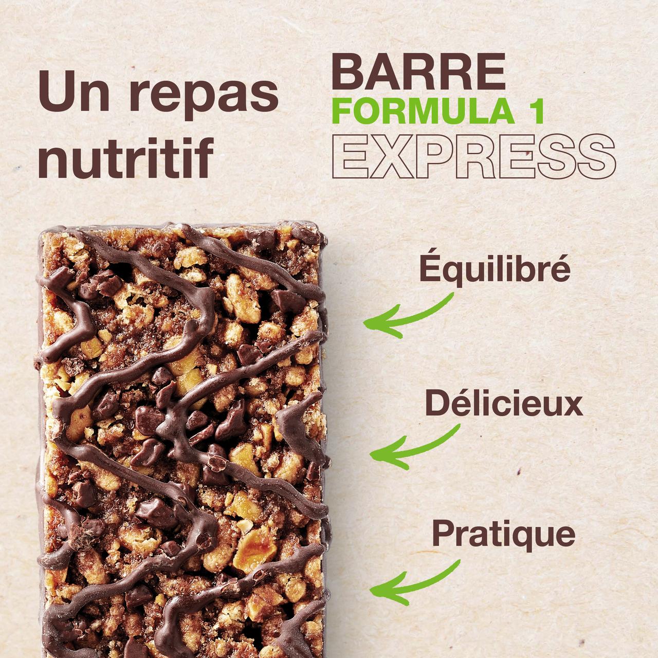 Barres Repas Équilibre Formula 1 Express 7 barres